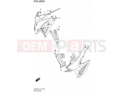 SUZUKI DL650XA L5 (2015) V-Strom (E21) 485A - SIDE COWLING