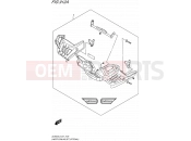 SUZUKI DL650XAUE L5 (2015) V-Strom (E21) 912A - UNDER COWLING SET (OPTIONAL)
