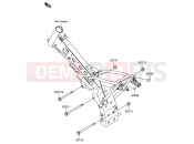 SUZUKI DR-Z110 K5 (2005) (E21) 20 - ENGINE MOUNT