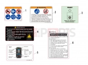 CFMOTO CX-5E (CF1000DY) DECAL - F19-1