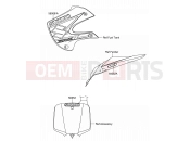 SUZUKI DR-Z110 K5 (2005) (E21) 41 - DECAL(DR-Z110 K3)