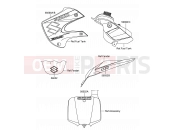 SUZUKI DR-Z110 K5 (2005) (E21) 41A - DECAL(DR-Z110 K4)