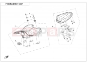 CFMOTO 250 SR (CF250-6F [EU5] ) SEAT - F13