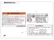 CFMOTO 250 SR (CF250-6F [EU5] ) WARNING DECAL - F19-1-V2