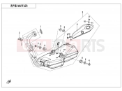 CFMOTO 2020 MOTORCYCLE 250 NK (CF250-A) MUFFLER