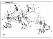 CFMOTO 2020 MOTORCYCLE 250 NK (CF250-A) BRAKE ASSY（ABS-JJUAN）