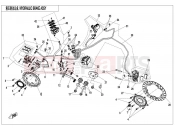 CFMOTO 2020 MOTORCYCLE 250 NK (CF250-A) MAB BRAKE ASSY（HANGTE）