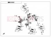 CFMOTO 2020 MOTORCYCLE 250 NK (CF250-A) FOOTREST(ABS)