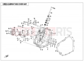 CFMOTO 300 NK (CF300) RIGHT SIDE COVER(CABLE VERSION)