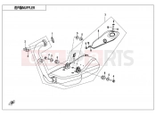 CFMOTO 300 NK (CF300) MUFFLER（EU 4）