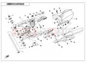 CFMOTO 300 NK (CF300) REAR SUSPENSION