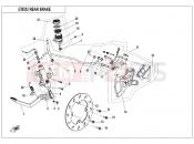 CFMOTO 300 NK (CF300) REAR BRAKE SYSTEM（JJUAN）