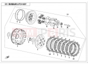 CFMOTO 300 NK (CF300) CLUTCH - E05-A