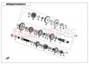 CFMOTO 300 NK (CF300) TRANSMISSION(2) - E06-2