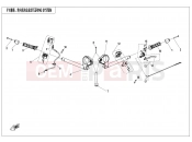 CFMOTO 300 SR (CF300-3 [EU4] ) STEERING SYSTEM