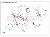 CFMOTO 300 SR (CF300-3 [EU4] ) COOLING SYSTEM