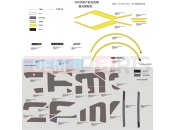 CFMOTO 300 SR (CF300-3 [EU4] ) DECAL(NEBULA BLACK-ABS)