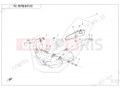 CFMOTO 2021 MOTORCYCLE 300 NK (CF300-BF [EU5] ) MUFFER - F02
