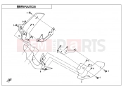 CFMOTO 2021 MOTORCYCLE 300 NK (CF300-BF [EU5] ) PLASTIC 5 - F04-5