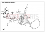 CFMOTO 2021 MOTORCYCLE 300 NK (CF300-BF [EU5] ) RIGHT SIDE COVER(SLIPPING  CLUTCH  ) - E01-3-A-V2