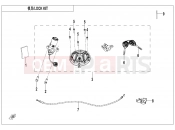 CFMOTO 450 SR (CF400-12H) LOCK KIT - F01