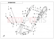 CFMOTO 450 SR (CF400-12H) MUFFLER - F02