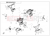 CFMOTO 450 SR (CF400-12H) PLASTICS 3 - F04-3