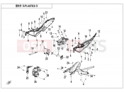 CFMOTO 450 SR (CF400-12H) PLASTICS 4 - F04-4