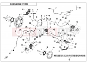 CFMOTO 450 SR (CF400-12H) BRAKE SYSTEM - F08