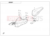 CFMOTO 450 SR (CF400-12H) SEAT - F13