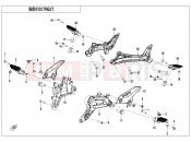 CFMOTO 450 SR (CF400-12H) FOOTREST - F14-V1