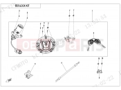 CFMOTO 2022 MOTORCYCLE 450 SR (CF400-6F [EU5] ) LOCK KIT - F01