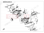 CFMOTO 2022 MOTORCYCLE 450 SR (CF400-6F [EU5] ) PLASTICS 3 - F04-3