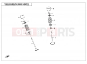 CFMOTO 2022 MOTORCYCLE 450 SR (CF400-6F [EU5] ) CYLINDER HEAD(2) - E02-3