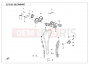 CFMOTO 2022 MOTORCYCLE 450 SR (CF400-6F [EU5] ) CAMSHAFT - E02-5