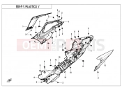 CFMOTO 450 SR (CF400-6F [EU5] ) PLASTICS 5 - F04-5