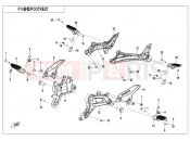 CFMOTO 450 SR (CF400-6F [EU5] ) FOOTREST - F14