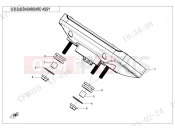 CFMOTO 450 SR (CF400-6F [EU5] ) DASHBOARD - F17