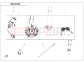 CFMOTO 450 SR (CF400-6F [EU5] ) LOCK KIT - F01