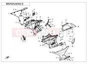 CFMOTO 450 SR (CF400-6H) PLASTICS 3 - F04-3