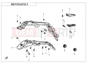 CFMOTO 450 SR (CF400-6H) PLASTICS 6 - F04-6