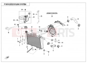 CFMOTO 450 SR (CF400-6H) COOLING SYSTEM - F18