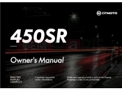 CFMOTO 450 SR (CF400-6H) OWNERS MANUAL - F38