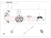 CFMOTO 450 MT (CF400-8A [CN4] ) LOCK KIT - F01
