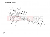 CFMOTO 450 MT (CF400-8A [CN4] ) FRONT BRACKET - F03-1