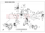 CFMOTO 450 MT (CF400-8A [CN4] ) BRAKE SYSTEM - F08