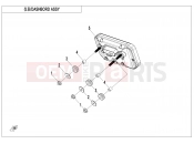 CFMOTO 450 MT (CF400-8A [CN4] ) DASHBOARD - F17
