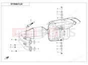 CFMOTO 450 SR S (CF400-9F [EU5] ) MUFFLER - F02