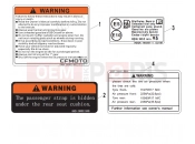 CFMOTO 450 SR S (CF400-9F [EU5] ) LABEL - F19-1