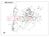 CFMOTO 400 NK (CF400-A [EU4] ) PLASTICS â  - F04-1